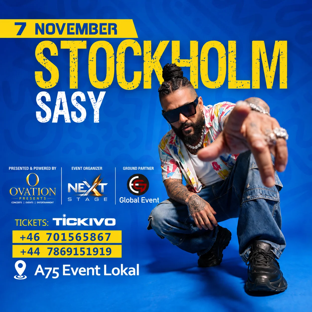 Sasy - Stockholm 2026